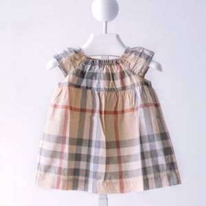 Burberry Tartan Print Dress & Bloomers